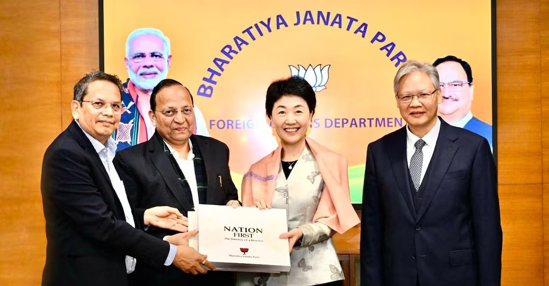 ചൈനയിൽനിന്നുള്ള കമ്യൂണിസ്റ്റ് പാർട്ടി അംഗങ്ങൾ ആർഎസ്എസ് നേതാക്കളുമായും കൂടിക്കാഴ്ച നടത്തി